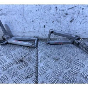 Ultima Occasione Coppia Pedane Poggiapiedi Passeggero Cagiva Mito 125 Dal 1992 Al 1996