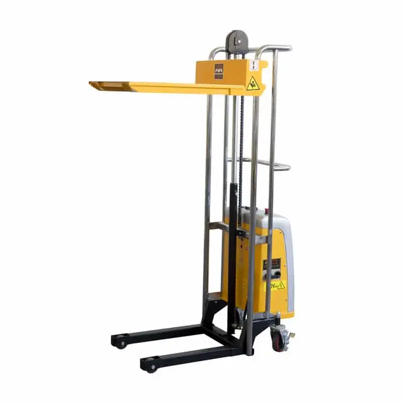 AxA EPS0415 - Sollevatore transpallet elettrico con pianale asportabile - Portata 500Kg - Alzata 1,5 metri Pagamento Sicuro
