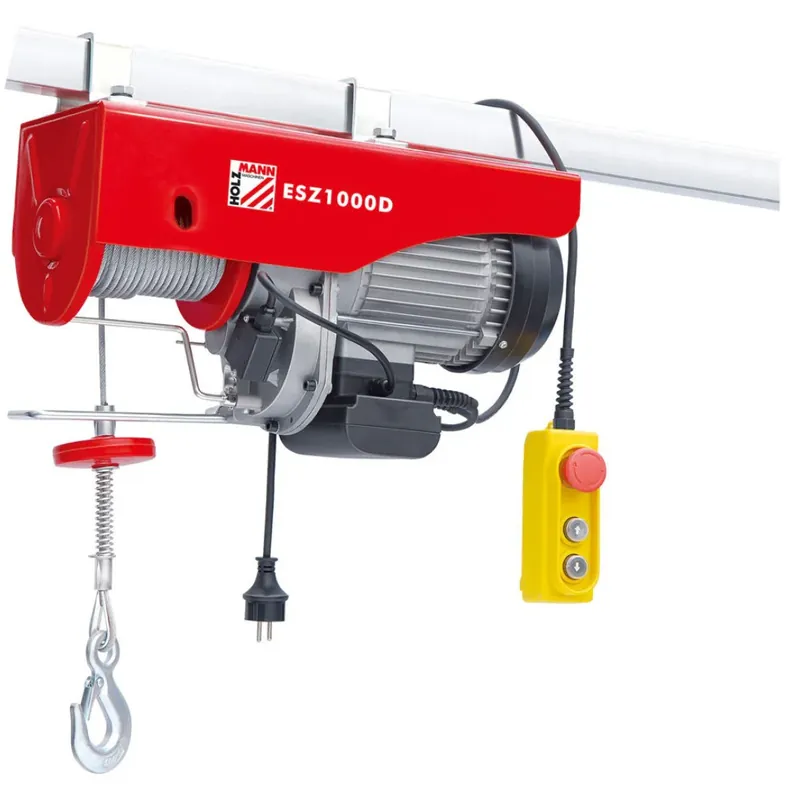Holzmann paranco 500/1000 kg , cavo 6/12 metri , 1600w Saldi