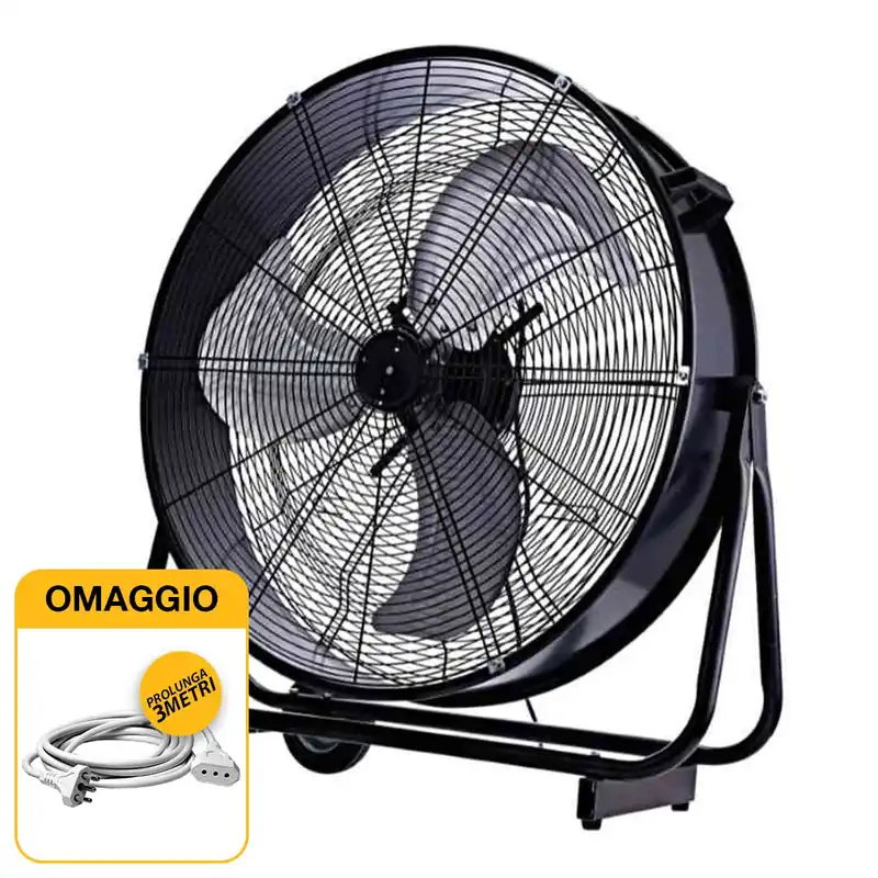 Di Tendenza CGF Uragano 82 - Ventilatore industriale carrellato diametro 82 cm con OMAGGIO