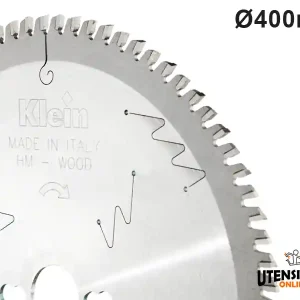 Affare Lama circolare universale HW Klein antisibilo Ø400x30mm 120 denti