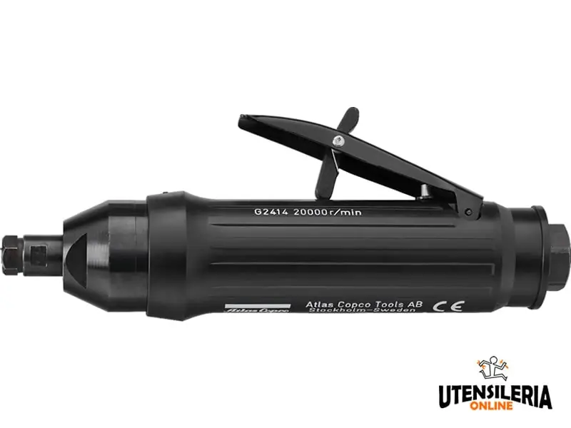 Smerigliatrice pneumatica diritta Atlas Copco G 2414 PRO Ø 6mm corta Compra Oggi Stesso