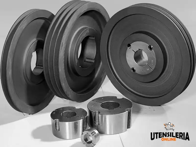 Pulegge per cinghie trapezoidali 4 gole SPB con bussola Taper Lock Vendita Finale