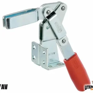 Bloccaggio rapido verticale 200/AV base piegata e frontale 157mm Consegna Rapida