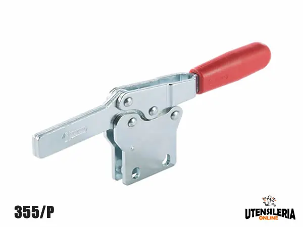 Bloccaggio rapido orizzontale 355/P base dritta 271mm A Buon Prezzo