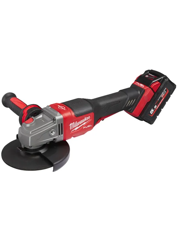 Milwaukee M18 FHSAG125XPDB-552X - Smerigliatrice a batteria FUEL™ 2x5.5Ah, 125MM Ultimissimo Modello