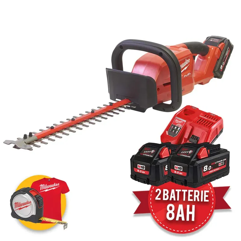 Milwaukee FHT45-802 - Tagliasiepi a batteria 18V - lama da 45 cm Acquista Ora