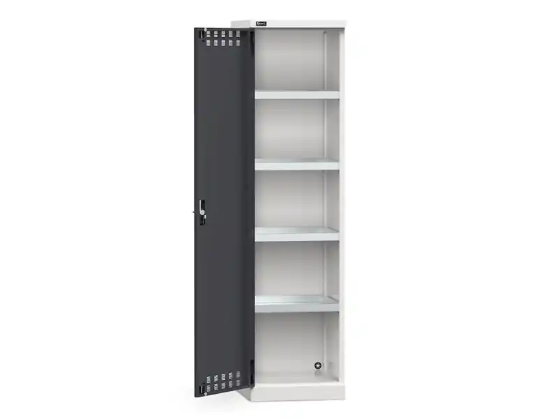 Armadio officina Fami Perfom 512x640x2000mm con anta battente fessurata e 4 ripiani Offerta