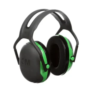 Cuffie auricolari temporali Peltor 3M serie X1A verdi 27dB Quantità Limitata