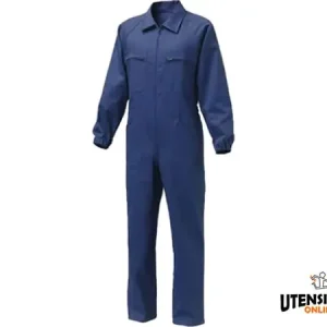 Tuta LABOR blu in cotone con tasca porta metro taglie S - 3XL Siggi Nuova Collezione