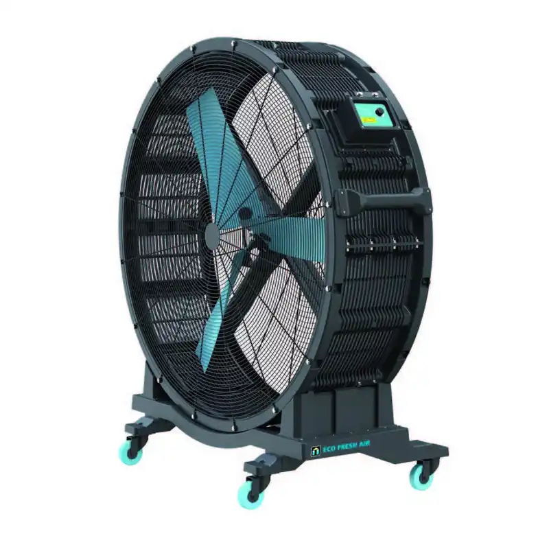 Eco Fresh FRE38000F Jumbo - Ventilatore industriale ø 1,25m - fino a 600 mq Di Tendenza