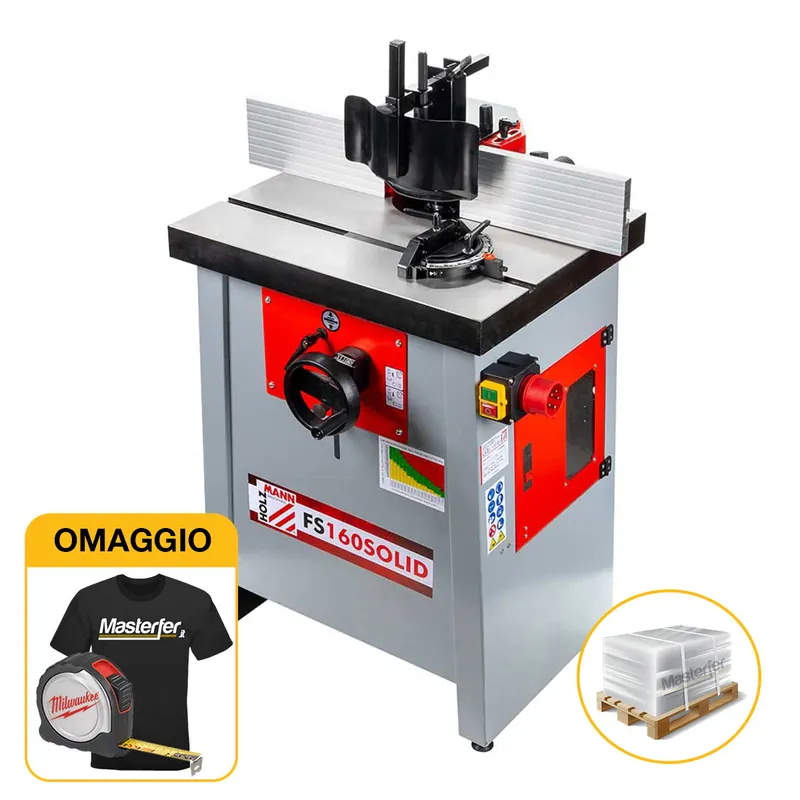Holzmann FS 160SOLID - Fresatrice per legno con banco, 230V Di Tendenza