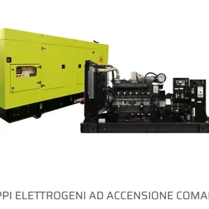 PRAMAC GRUPPO ELETTROGENO AD ACCENSIONE COMANDATA 288 KW CON LTS Must-Have