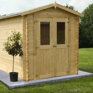Occasione Losa Legnami Agnese - Casetta da giardino in legno di abete non trattato - 200 x 300 cm