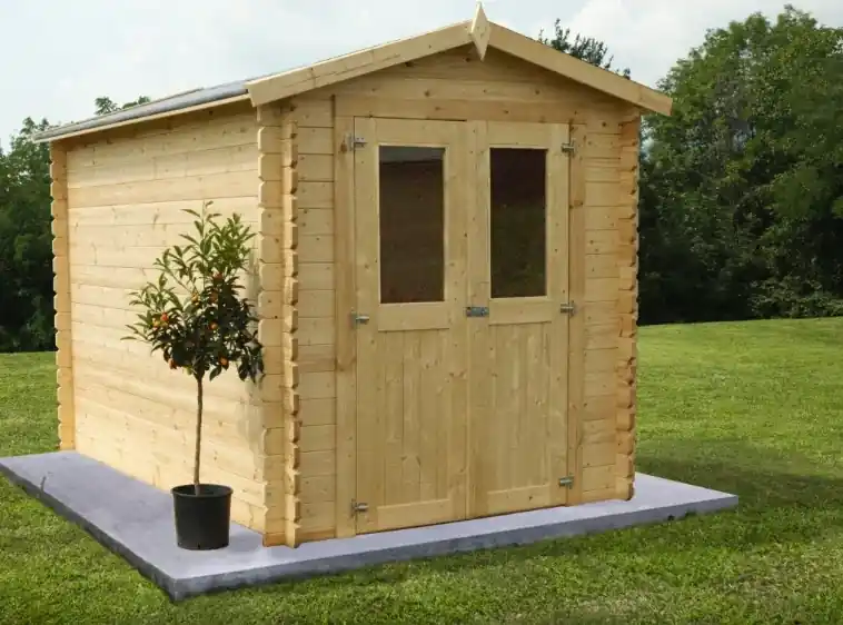 Occasione Losa Legnami Agnese - Casetta da giardino in legno di abete non trattato - 200 x 300 cm