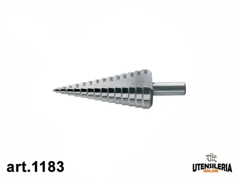 Promozione Esclusiva Allargatore a gradino HSS-G 01183 per foratura lamiera Gr.24