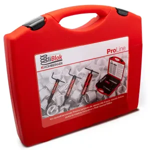 Promozione Esclusiva Kit EliBlok ProLine riparazione filetti in pollici UNC/UNF, 2-56/1"-12