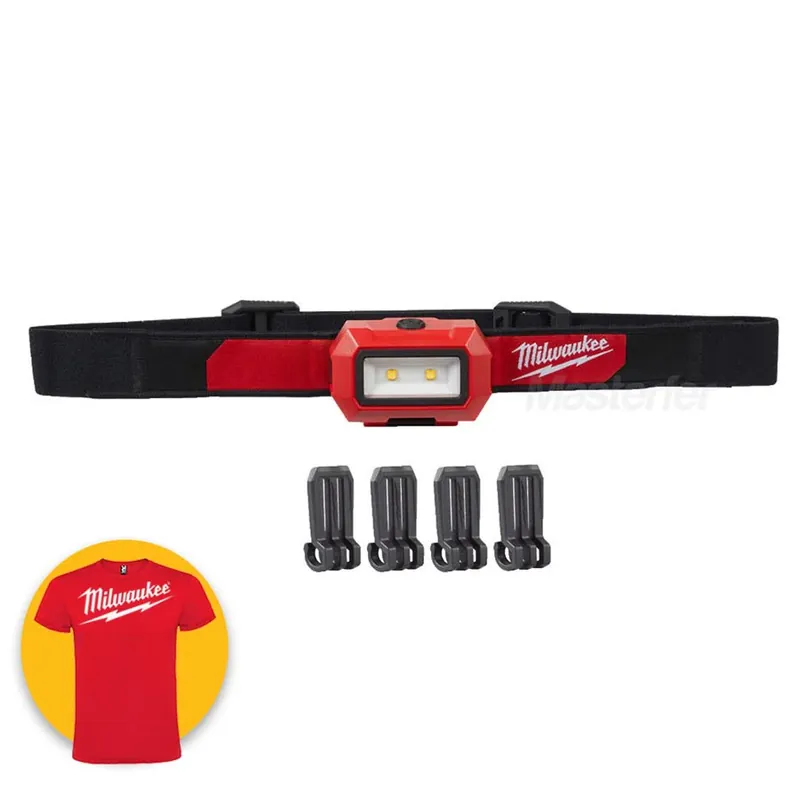 Compra Oggi Stesso Milwaukee HL2-LED - Torcia led frontale a batterie