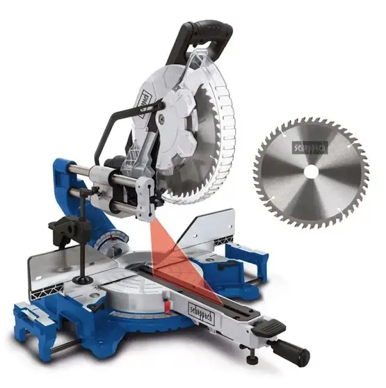 Must-Have Scheppach HM305SL - Troncatrice radiale da legno 305 mm 2000 W