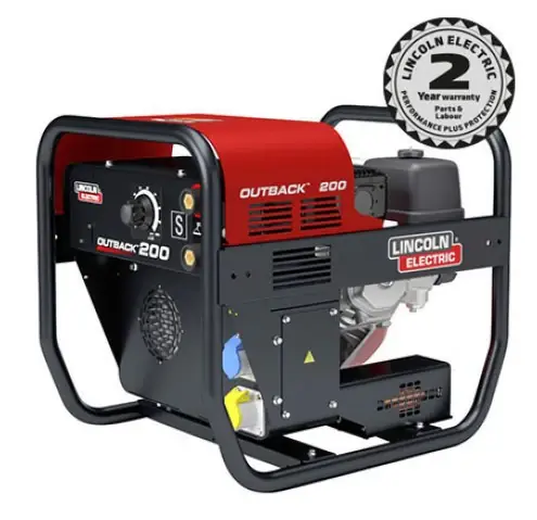 Lincoln Outback 200 motosaldatrice a scoppio , max 200A Prezzo Ridotto