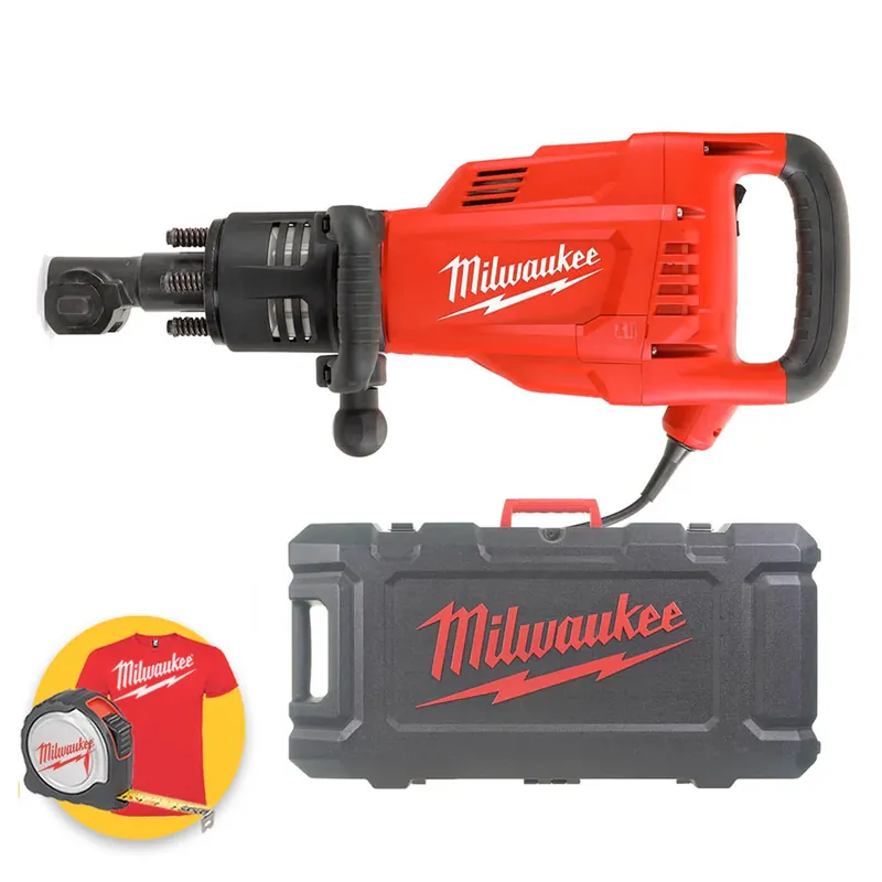 Professionale Milwaukee K1530 H - Martello Demolitore/Perforatore 2100W, Colpo 39 J - Classe 15 kg