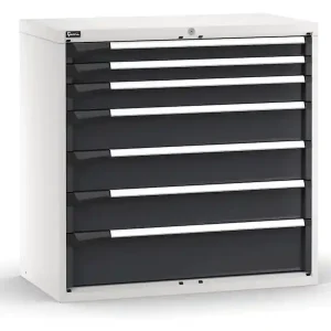 Occasione Imperdibile Cassettiera Fami Master bicolore a 7 cassetti ad estrazione totale 1020x573x1000mm