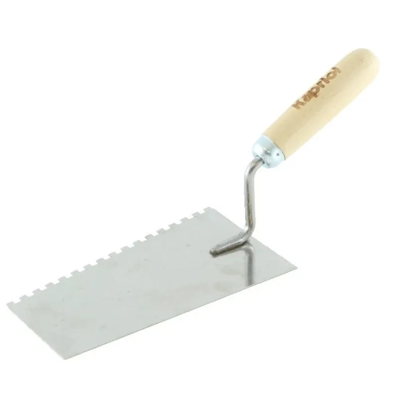 Solo Oggi Kapriol 23444 Cazzuola dentata 20 cm acciaio inox temprata dentatura mm 8