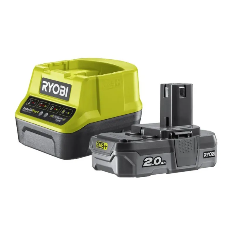 Ryobi Kit energia - Caricabatterie e batteria 18V ONE+ 2,0 Ah Offerta Speciale