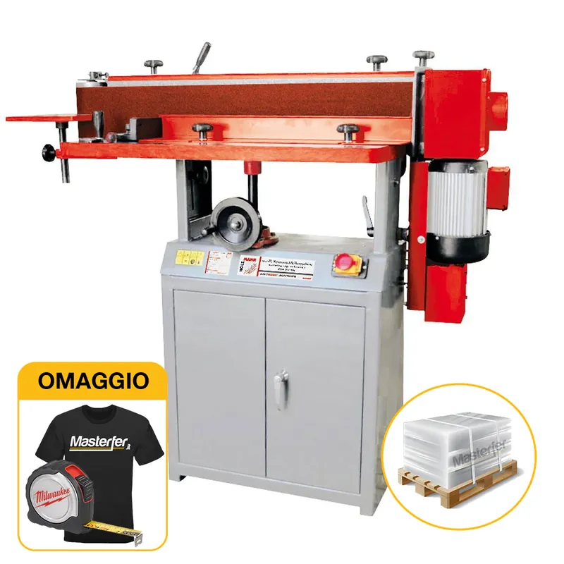 Economico Holzmann KOS 2510N - Levigatrice a nastro oscillante trifase, 400V