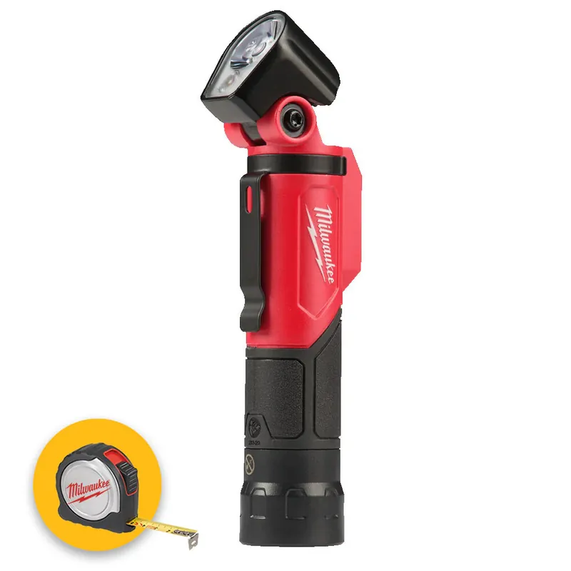 Milwaukee L4 PWL-301 - Torcia compatta 500 lumen ruotabile ricaricabile con usb Bestseller
