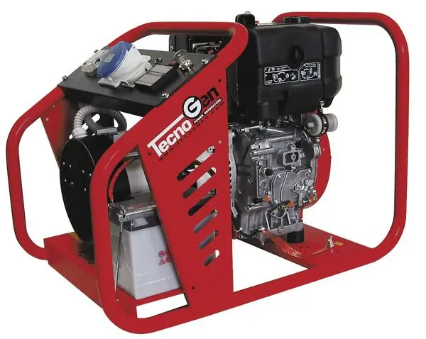 TecnoGen LD7500E - Generatore di corrente con AVR - 5.6kW Consegna Rapida