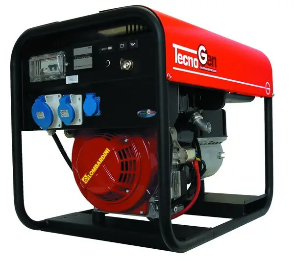 TecnoGen LD7500ELXAVR - Generatore di corrente con AVR - 5.6kW Scelto Dai Clienti