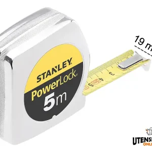 Miglior Prezzo Flessometro Stanley 5 metri x 19mm rivetto pieno e nastro in acciaio