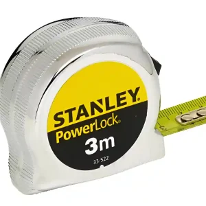 Scelto Dai Clienti Flessometro Stanley 3 metri x 19mm, cassa cromata compatta