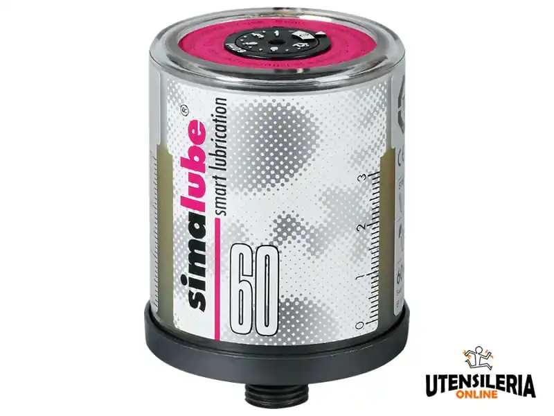 Lubrificatore automatico Simalube da 60ml vuoto da riempire Offerta Limitata