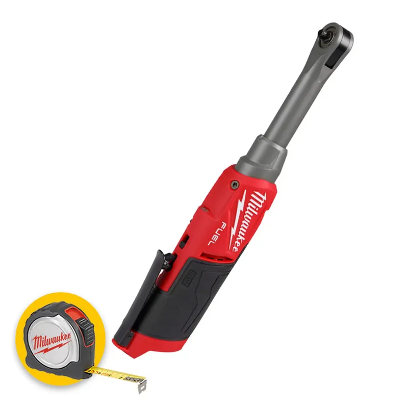 M12 FHIR14LR-0 - Cricchetto a batteria a testa lunga Fuel da 1/4" alta velocità, solo corpo Consegna Rapida