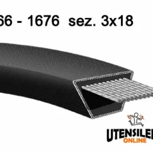 A Buon Prezzo Cinghia trapezoidale sez. 13x8 A66-1676