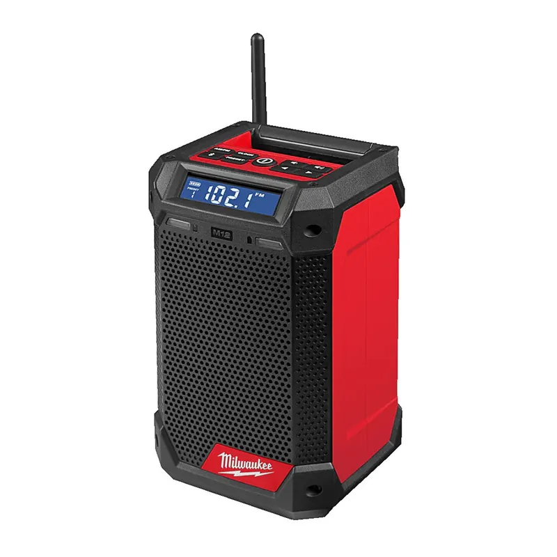 Vendita Finale Milwaukee M12 RCDAB+-0 - Radio DAB+ da cantiere a batterie