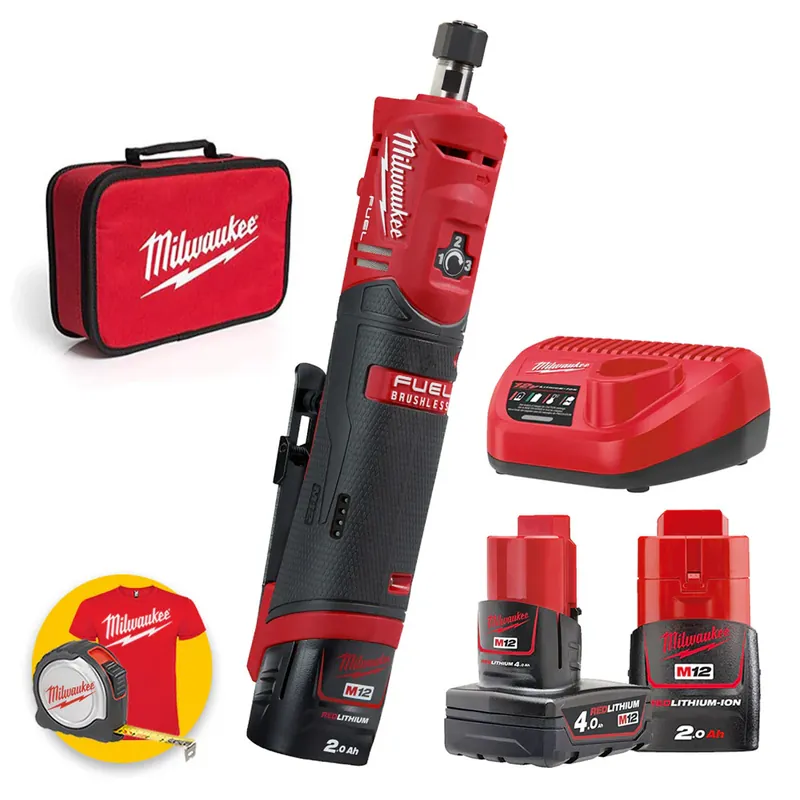 Super Prezzo Milwaukee M12 FDGS-422B - Smerigliatrice dritta a batteria 12V Fuel