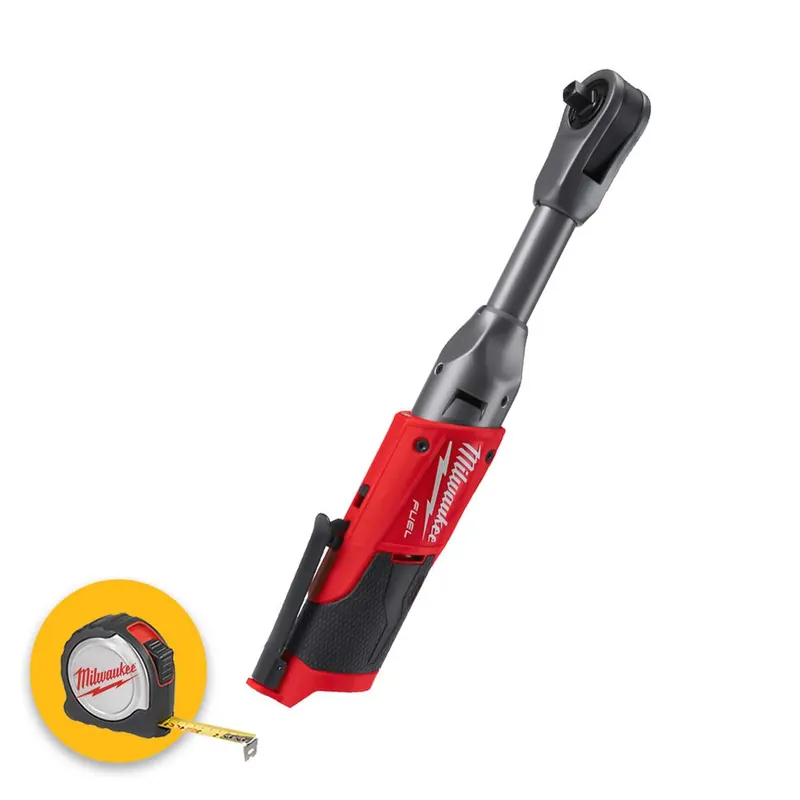 Milwaukee M12 FIR38LR-0 - Cricchetto a batteria a testa lunga Fuel da 3/8", solo corpo Prezzo Di Fabbrica