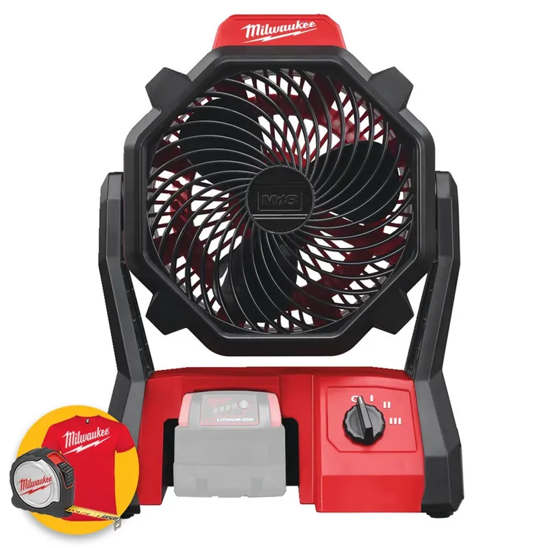 Di Tendenza Milwaukee M18 AF-0 - Ventilatore a batteria 18V, solo corpo