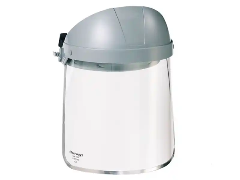 Pagamento Sicuro Visiera completa protettiva Clearways Browguard CB14 grigia professionale
