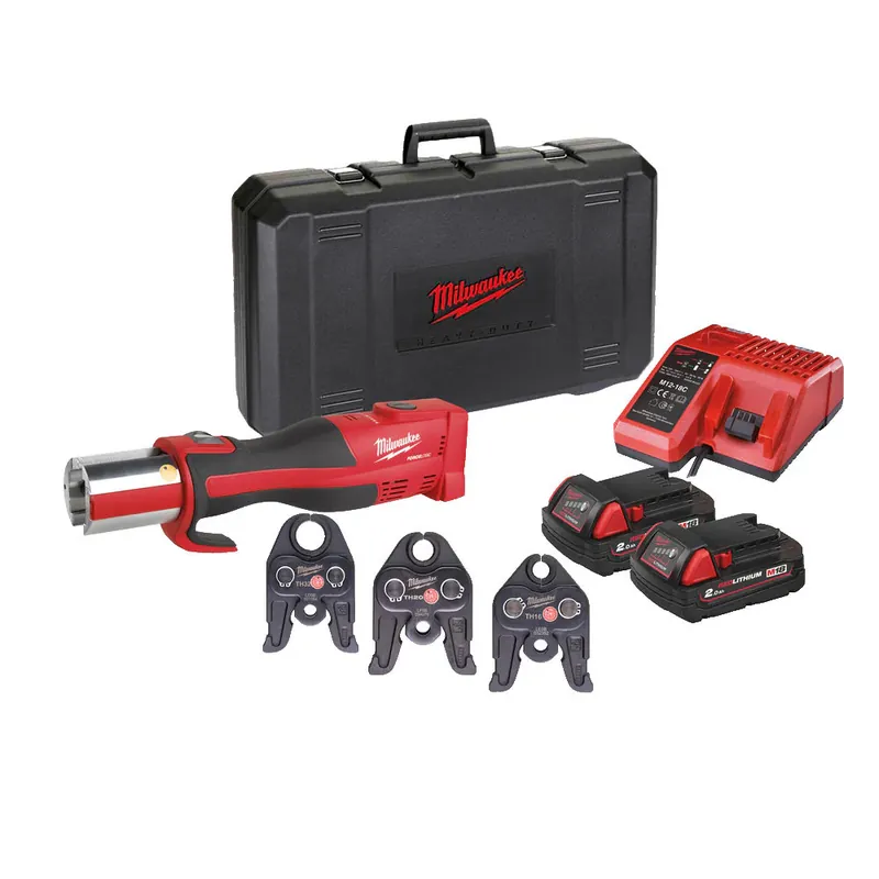 Milwaukee M18 BLHPT-202C TH-SET - Pressatrice idraulica ForceLogic a batteria 18V - Ganasce 16-20-32 Direttamente Dal Produttore
