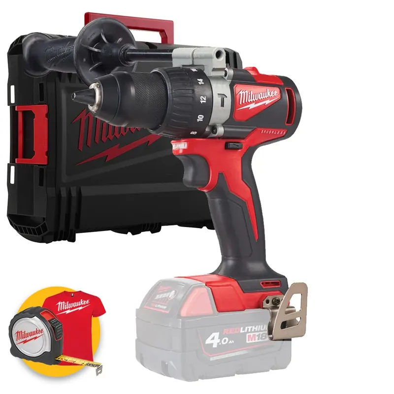 Popolare Milwaukee M18 BLPD2-0X - Trapano avvitatore battente 18 Volt - solo corpo in valigetta