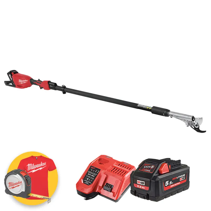 Offerta Lampo Milwaukee M18 BLTS-551 - Svettatotio telescopico 18V - fino a 3 metri - 1 x 5,5 Ah