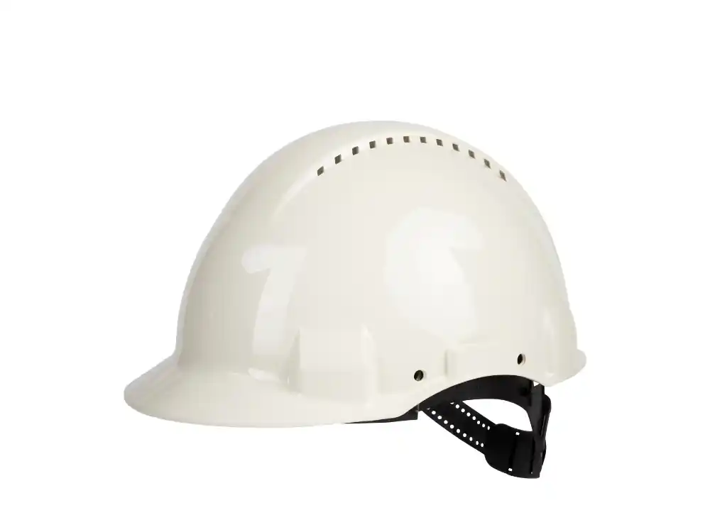 Elmetto protettivo G3000 con bardatura in plastica ventilato 3M Scelto Dai Clienti