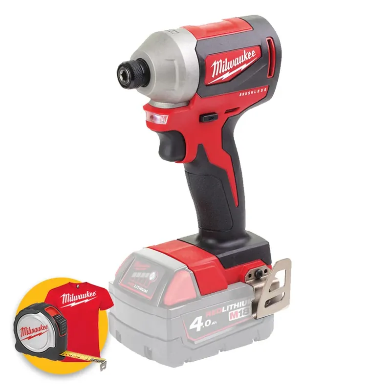 Prezzo Basso Milwaukee M18 CBLID-0 - Avvitataore a impulsi a batteria 18 Volt attacco 1/4" - solo corpo