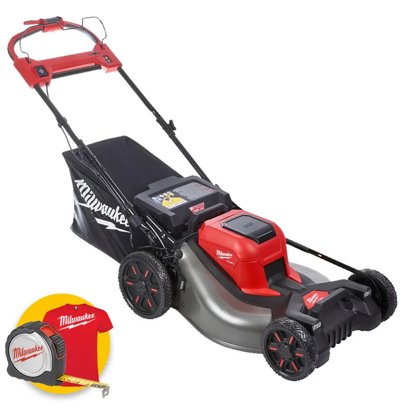 Milwaukee M18 F2LM53-0 - Tosaerba rasaerba semovente 3 in 1 a doppia batteria, taglio 53 cm - solo corpo Solo Oggi