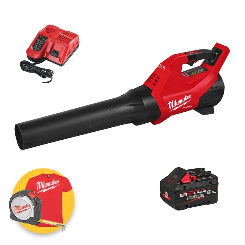 Milwaukee M18 FBLG3-801 - Soffiatore a batteria 18V FUEL - 1 x 8Ah Forge Professionale