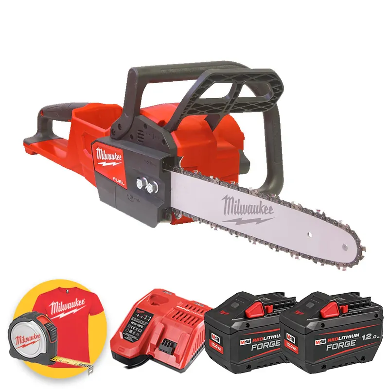 Milwaukee M18 FCHS35-122 - Sega elettrica a batteria M18, taglio 35cm, 2 X 12Ah FORGE Direttamente Dal Produttore